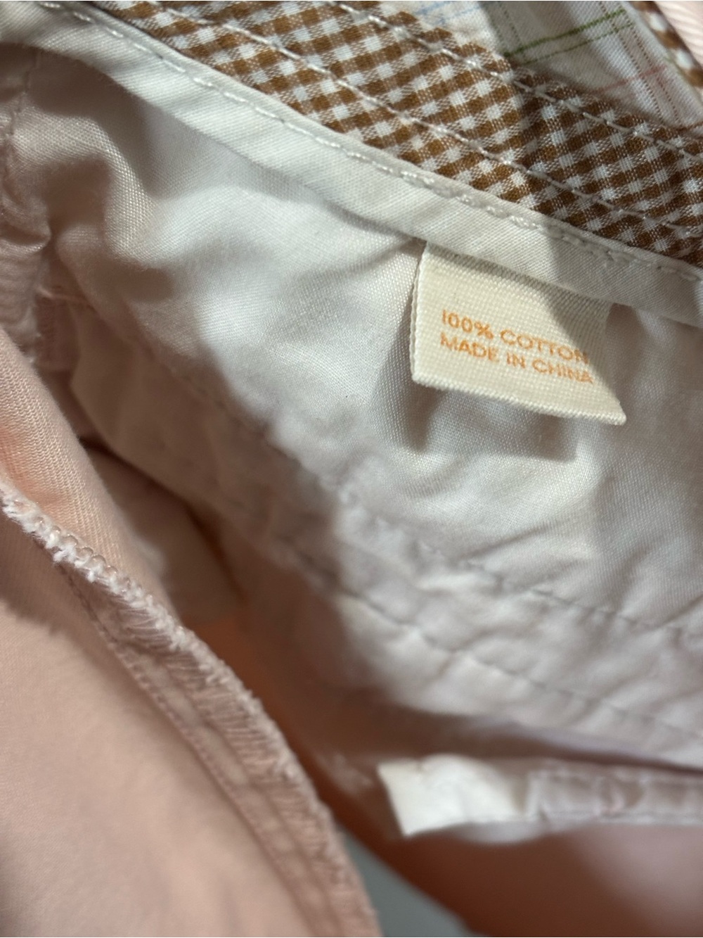 J. Crew City Fit Chino Classic Twill Shorts Light Pink Size 8 100% Cotton - Picture 6 of 6